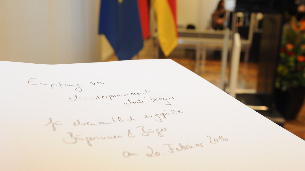 Bürgerempfang von Ministerpräsidentin Malu Dreyer in der Staatskanzlei