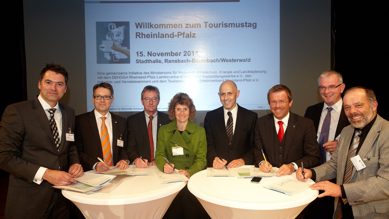 Lemke beim Tourismustag in Ransbach-Baumbach; Bild: Ministerium, Frey