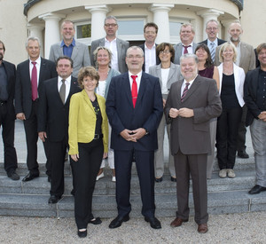 Treffen Ministerrat und DGB;
