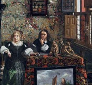 Jan Siberechts, Das Kabinett eines Kunstliebhabers, 1661-1672