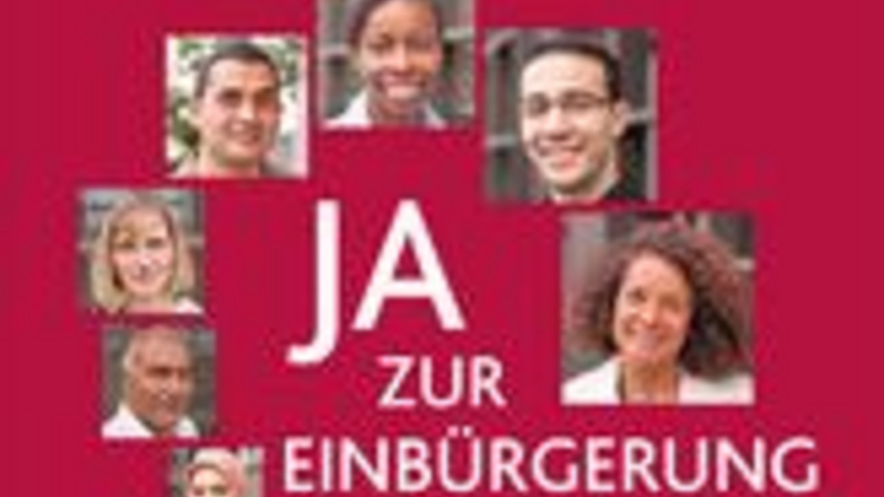 Plakat Ja zur Einbürgerung