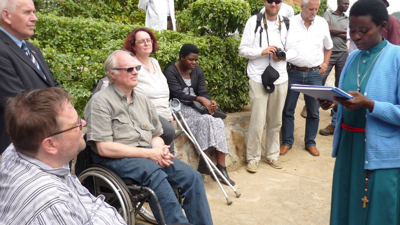 Die rheinland-pfälzische Delegation im Partnerland Ruanda; Bild: ISIM