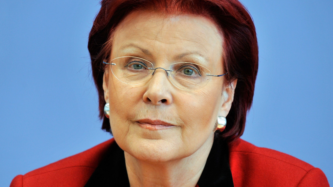 Bundesministerin a.D. Heidemarie Wieczorek-Zeul; Bild: dpa