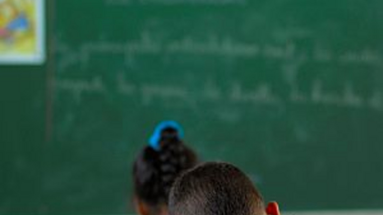 Kinder in der Schule; Bild: rlp-Archiv