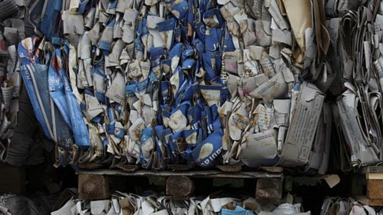 Recyclingpapier; Bild: stk