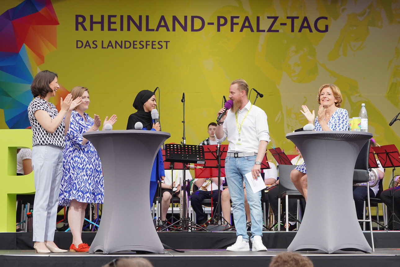 Rheinland-Pfalz-Tag 2022 in Mainz.