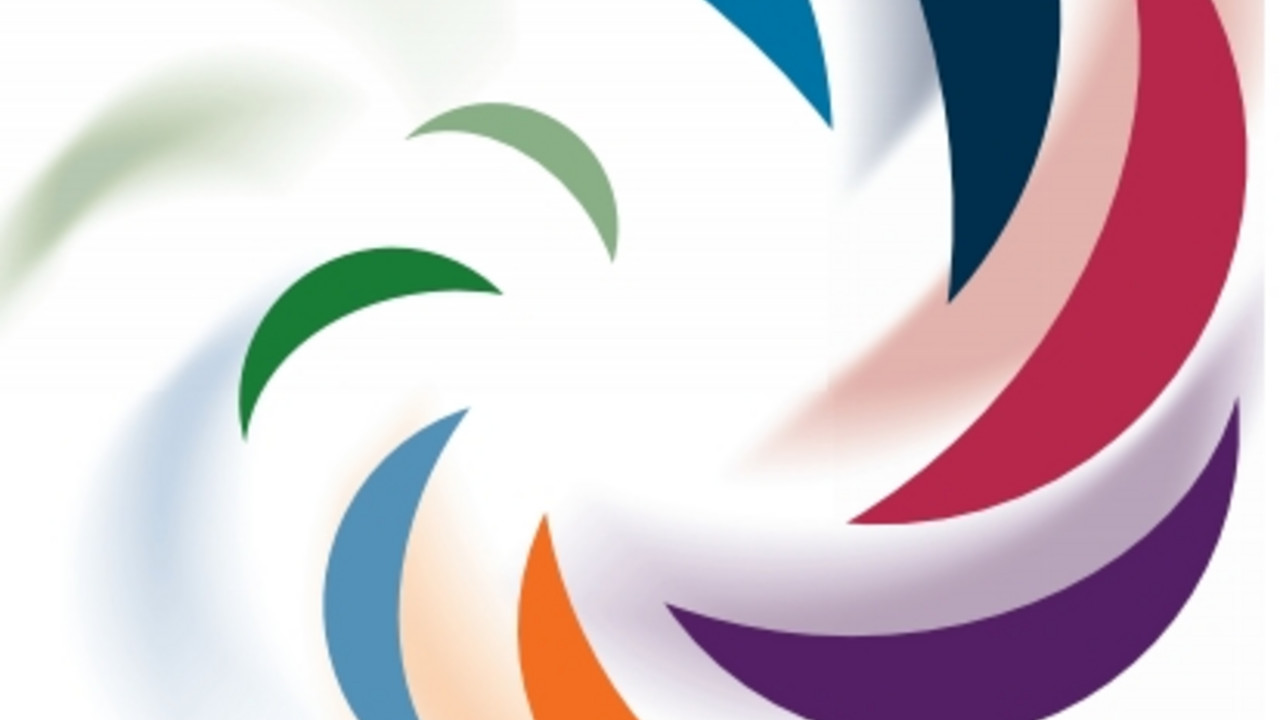 Logo Rheinland-Pfalz unterm Regenbogen; Bild: rlp