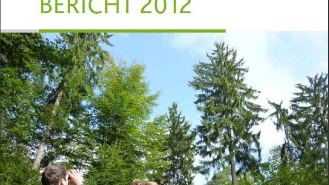 Titelseite des Waldzustandsberichtes 2012; Bild: rlp-Archiv