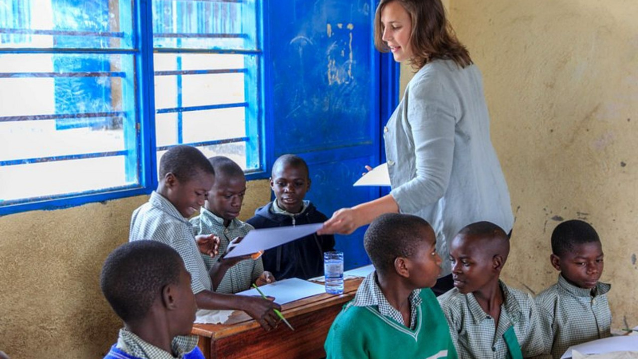 Schule in Ruanda