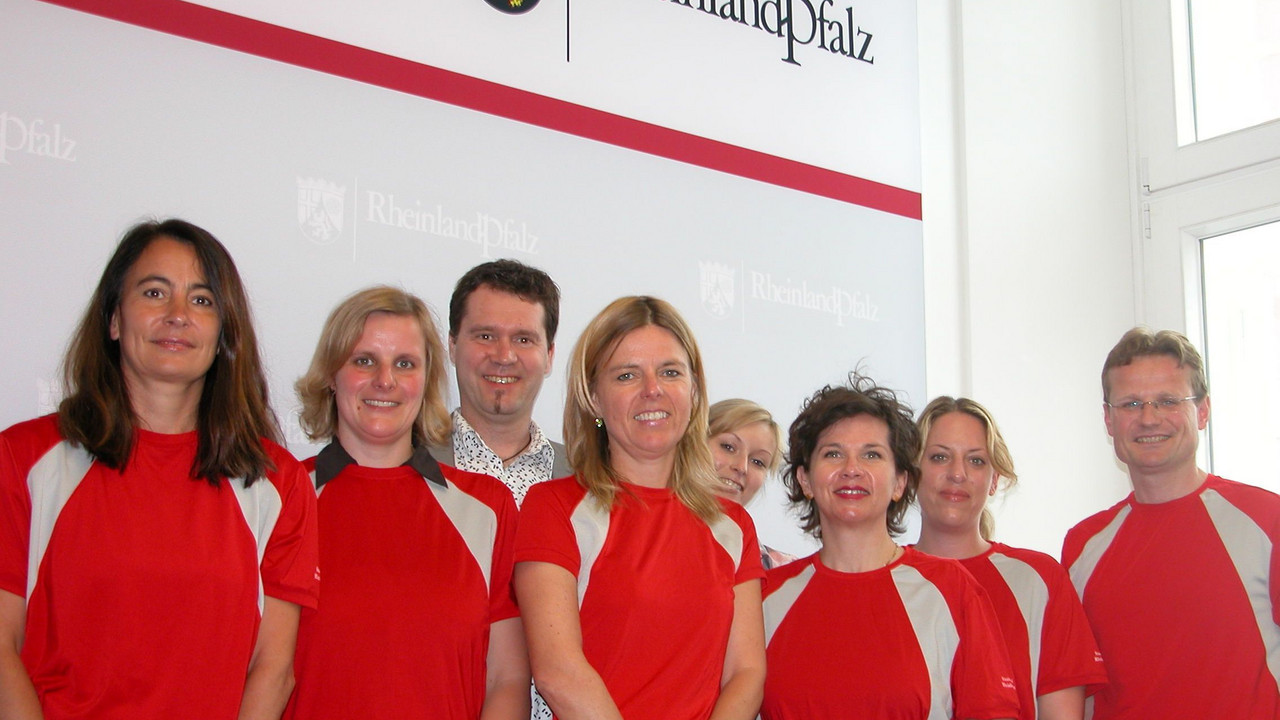 Team der Staatskanzlei; Bild: Becker