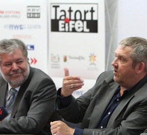 Kurt Beck und Dietmar Bär; Bild: Sell