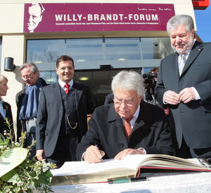 Eröffnung Willy-Brandt-Forum; Bild: Piel