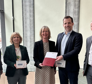 Übergabe KIPKI-Förderbescheid Mainz