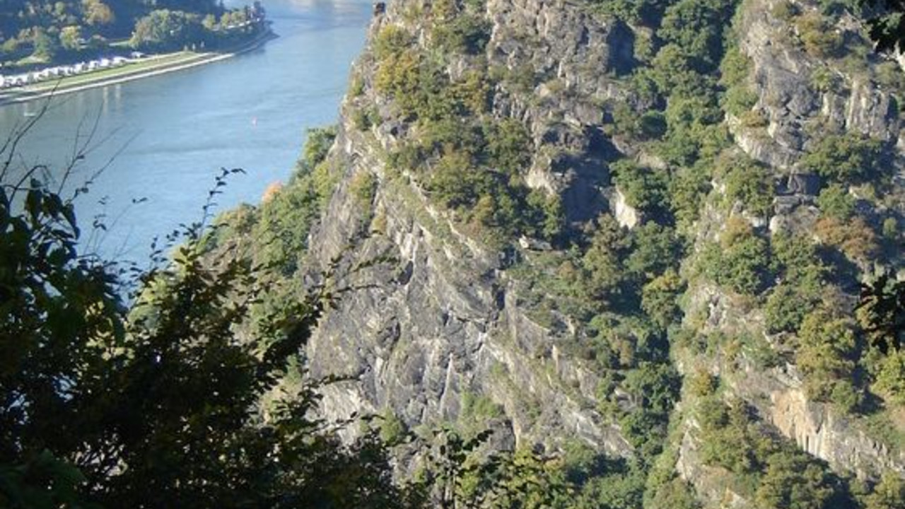 Die Loreley ist das Wahrzeichen des Oberen Mittelrheintals; Bild: RLP Tourismus