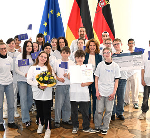 Verleihung des Europapreises 2026 in der Staatskanzlei