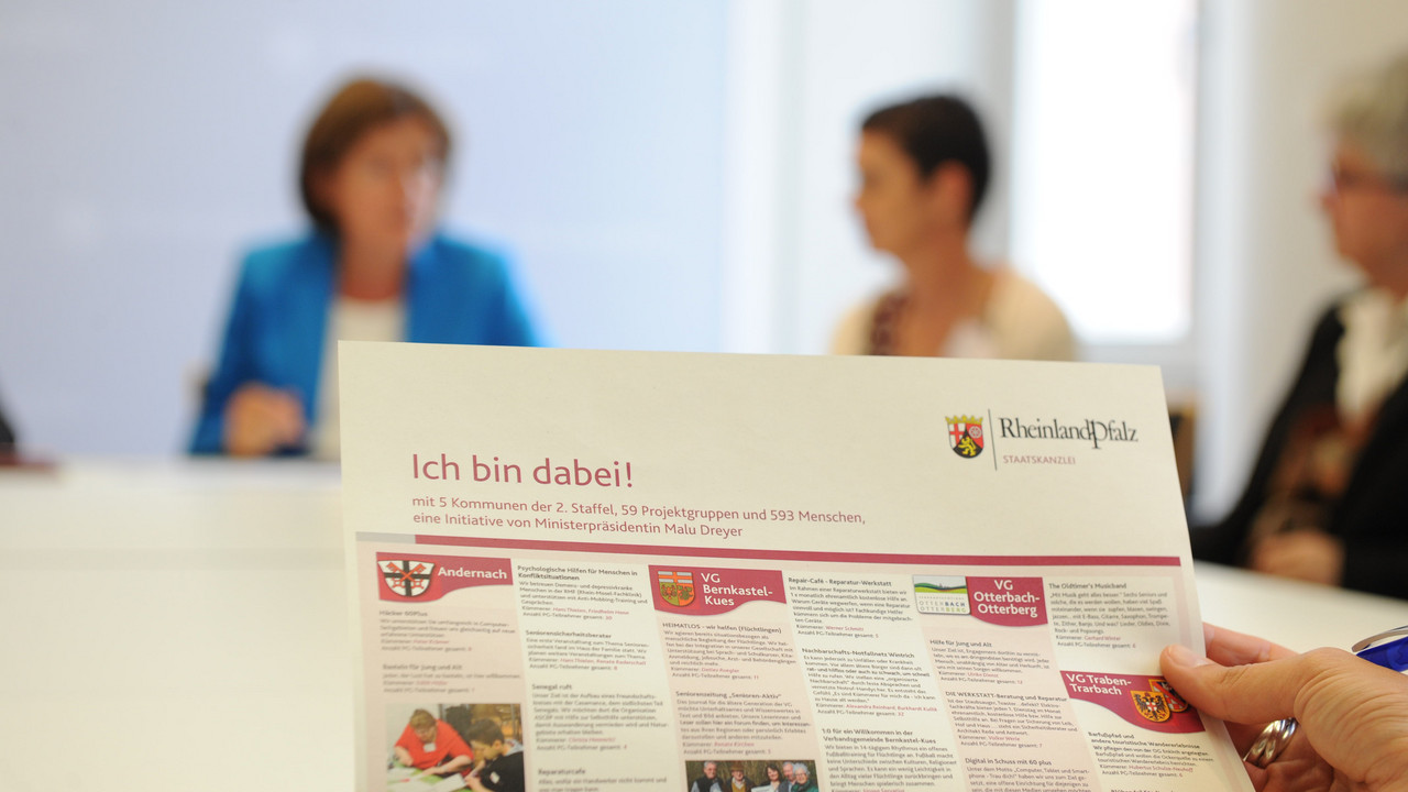 Das Landestreffen der Initiative "Ich bin dabei!"
