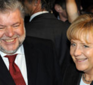 Kurt Beck und Angela Merkel