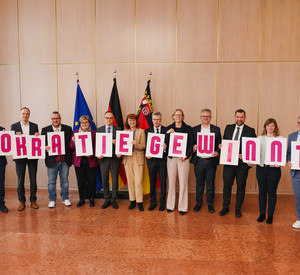 Kooperationsvereinbarung Bündniss „Demokratie gewinnt!“