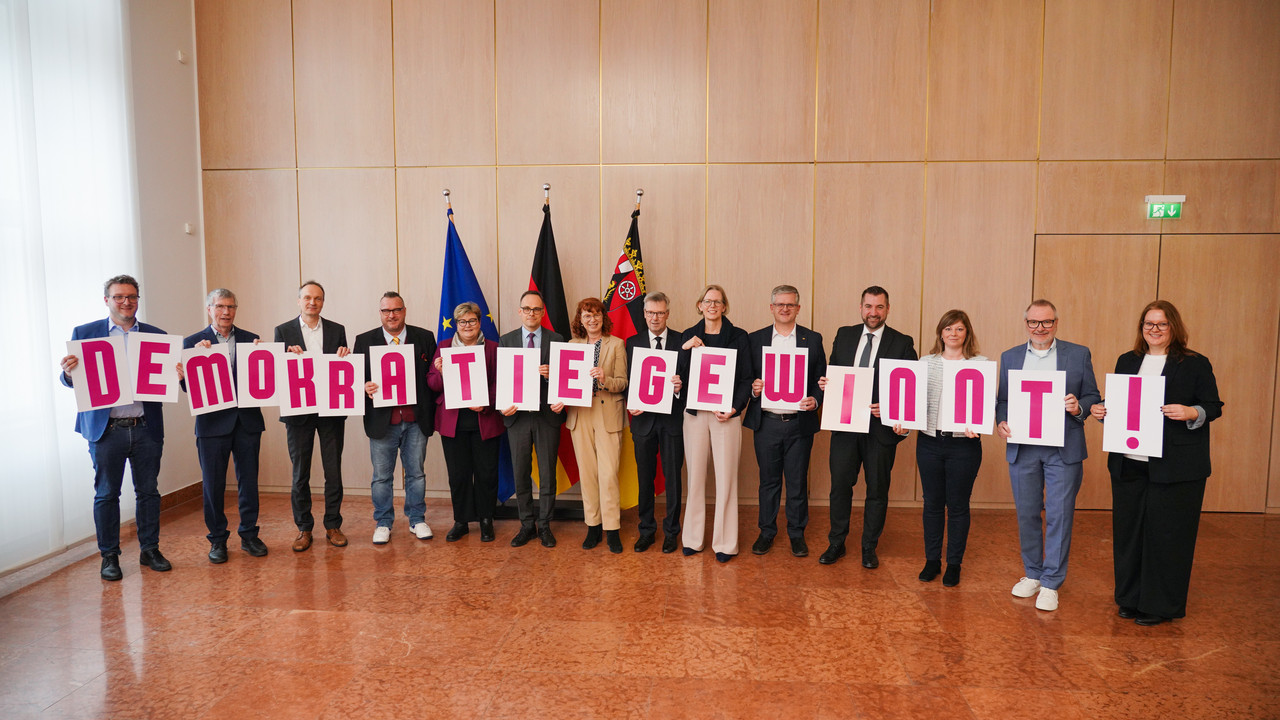 Kooperationsvereinbarung Bündniss „Demokratie gewinnt!“