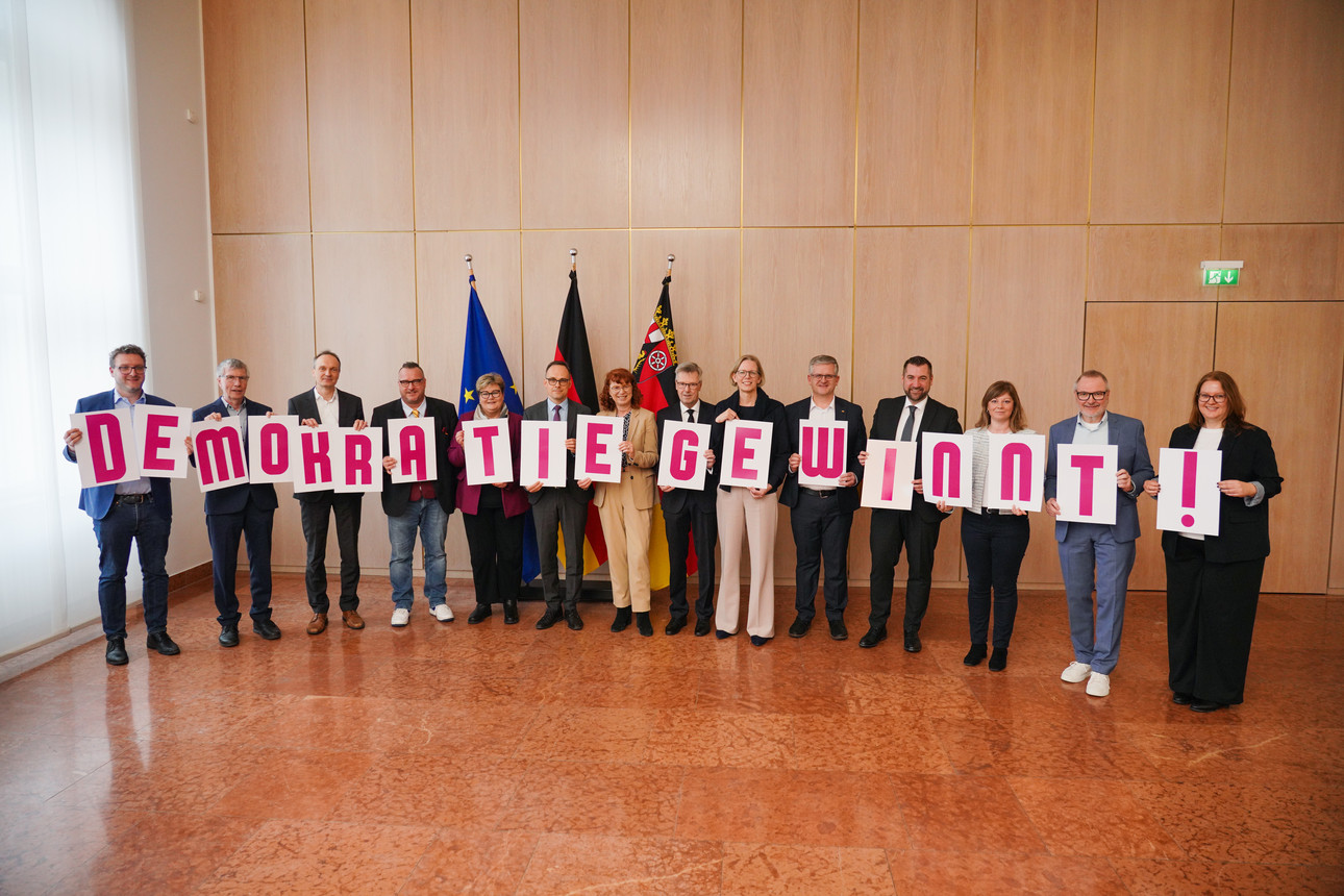Kooperationsvereinbarung Bündniss „Demokratie gewinnt!“