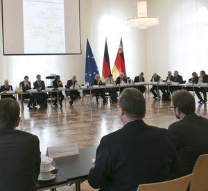 Treffen mit Landräten und Oberbürgermeistern