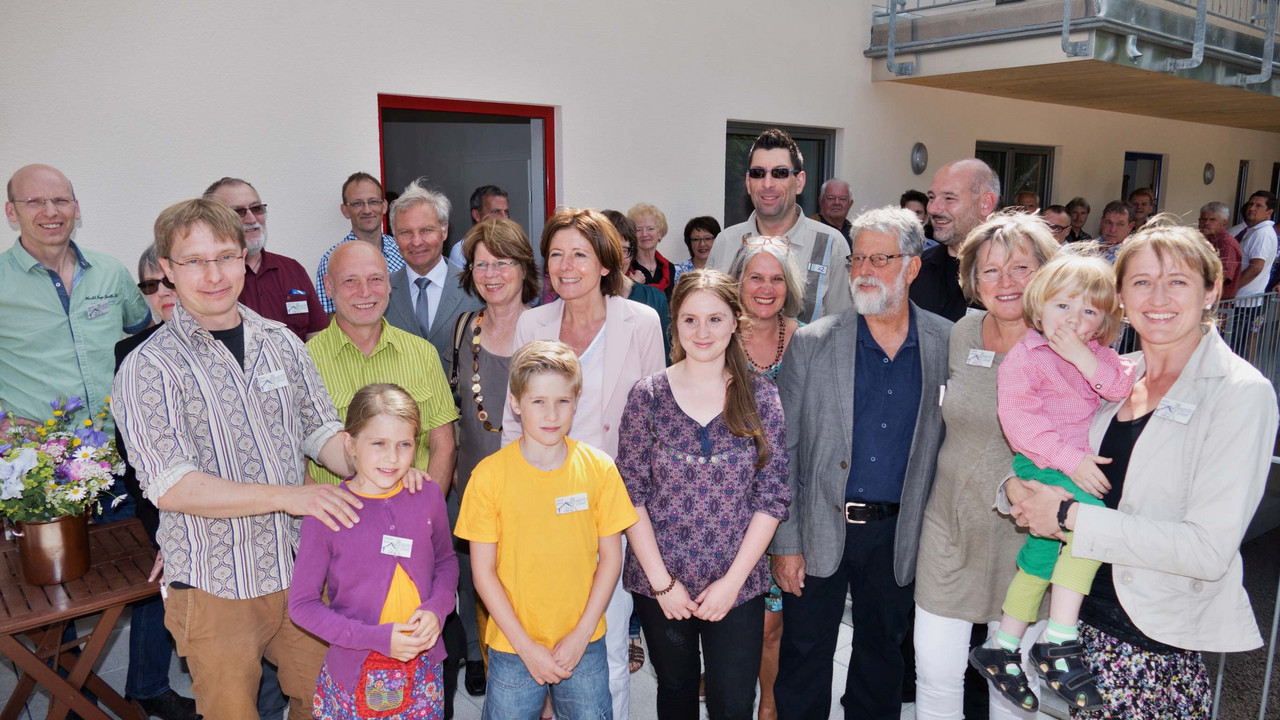 Besuch von Ministerpräsidentin Dreyer in der Wohnerei in Kusel im Juni 2015