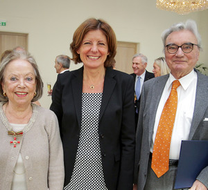 Ministerpräsidentin Malu Dreyer mit Veronika und Herbert Reh