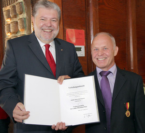 Kurt Beck und Willi Heckmann; Bild: Grothe