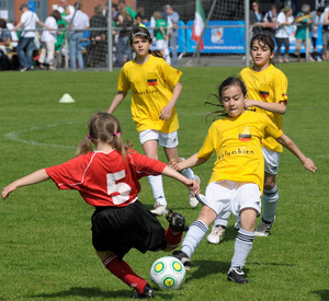 Mädchenfußball; Bild: dpa