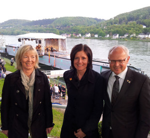 Ministerpräsidentin Malu Dreyer und Kultusministerin Doris Ahnen bei der Eröffnung des diesjährigen Kultursommers; Bild: Staatskanzlei