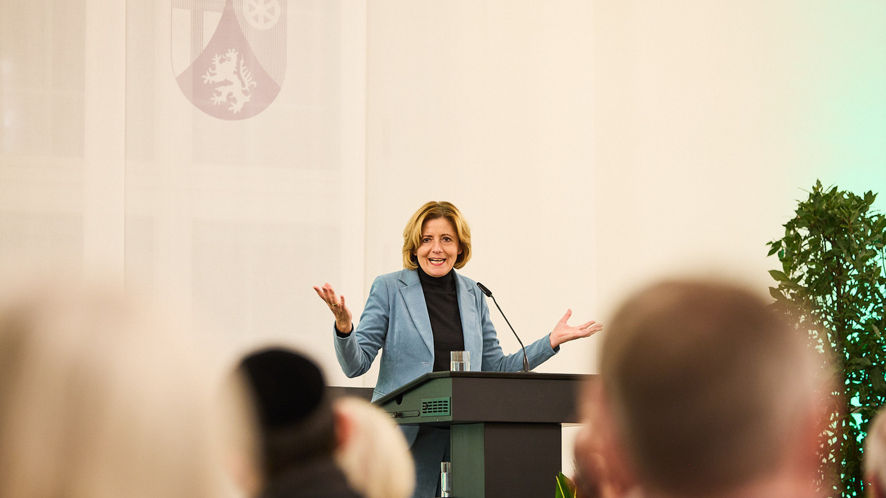 Ministerpräsidentin Malu Dreyer 40 Jahre VDSR RLP