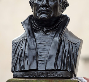 Büste Martin Luthers; Bild: dpa