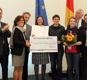 Verleihung des rheinland-pfälzischen Europa-Preises 2012; Bild: Sämmer / © Landesvertretung RLP