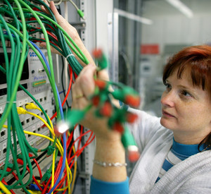 Informationstechnikerin; Bild: dpa