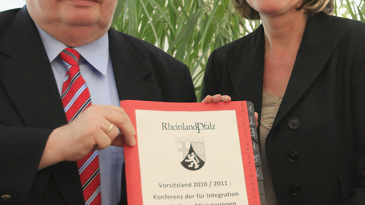 Malu Dreyer und Guntram Schneider; Bild: dadp