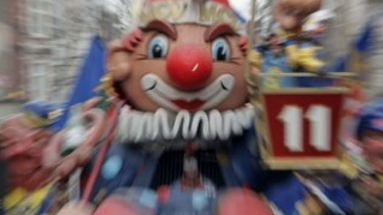 Rosenmontagszug in Mainz 2013; Bild: dpa