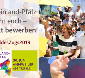 Aufruf: werde Teil des Zuges!