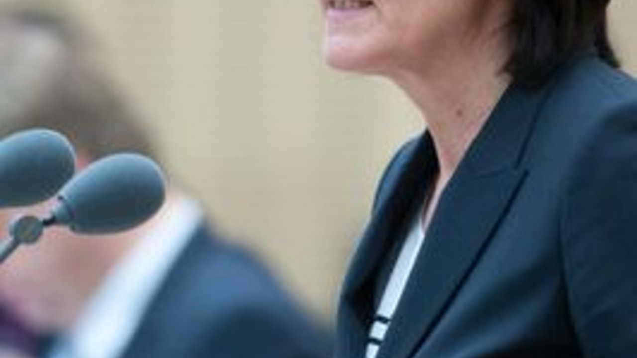 Ministerpräsidentin Malu Dreyer im Bundesrat: Bild: dpa