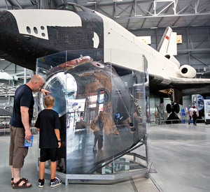 Raumfahrthalle im Technik Museum Speyer; Bild: Technik Museum Speyer