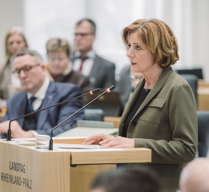 Malu Dreyer Landtag RLP