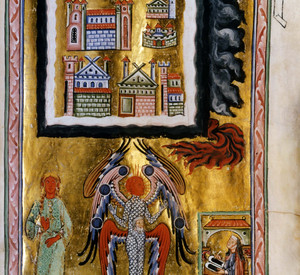 Ein Beispiel aus dem Liber Divinorum Operum; Bild:© Bischöfliches Dom- und Diözesanmuseum Mainz