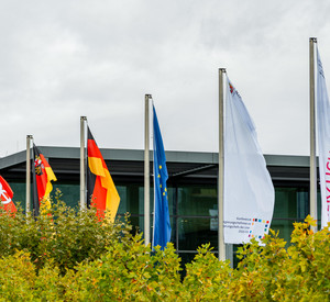 Fahnen anlässlich der MPK.