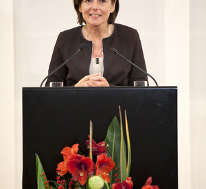 Ministerpräsidentin Malu Dreyer beim Abend für Frauen in der Staatskanzlei; Bild: Pipprich / © Staatskanzlei