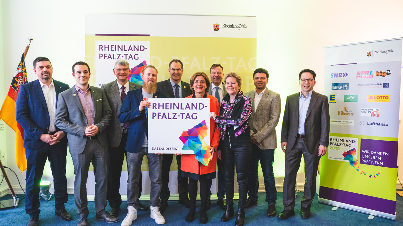 Pressekonferenz Rheinland-Pfalz-Tag Annweiler 2019