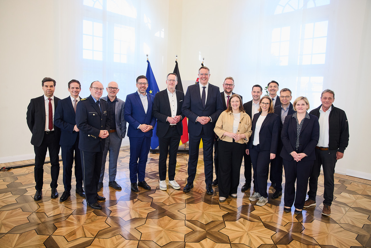 Gespräch Landesregierung mit den Kommunalen Spitzenverbänden.