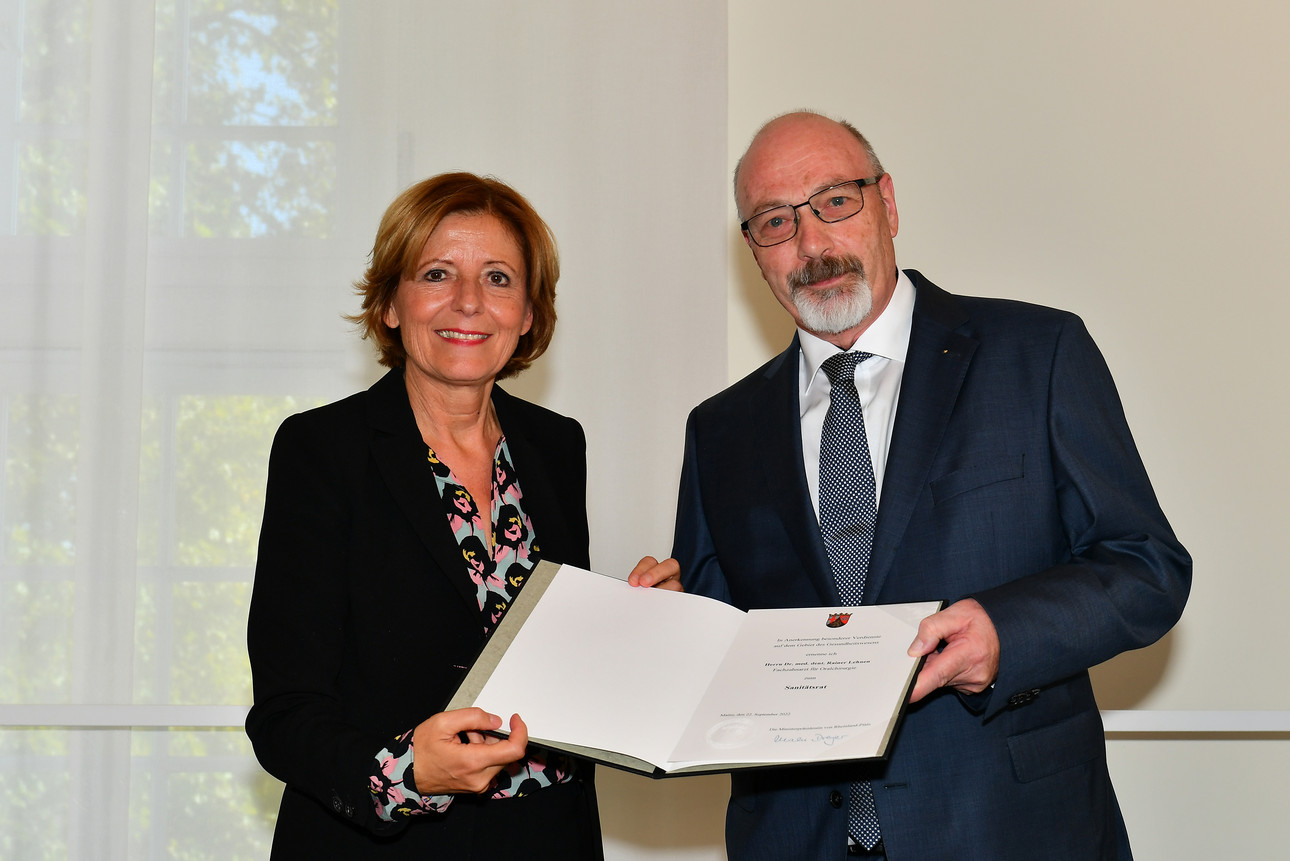 Verleihung berufsbezogener Titel