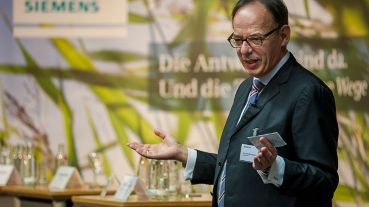 Michael Kassner, Leiter der Region Mitte, Siemens AG; Bilder Holger Peters