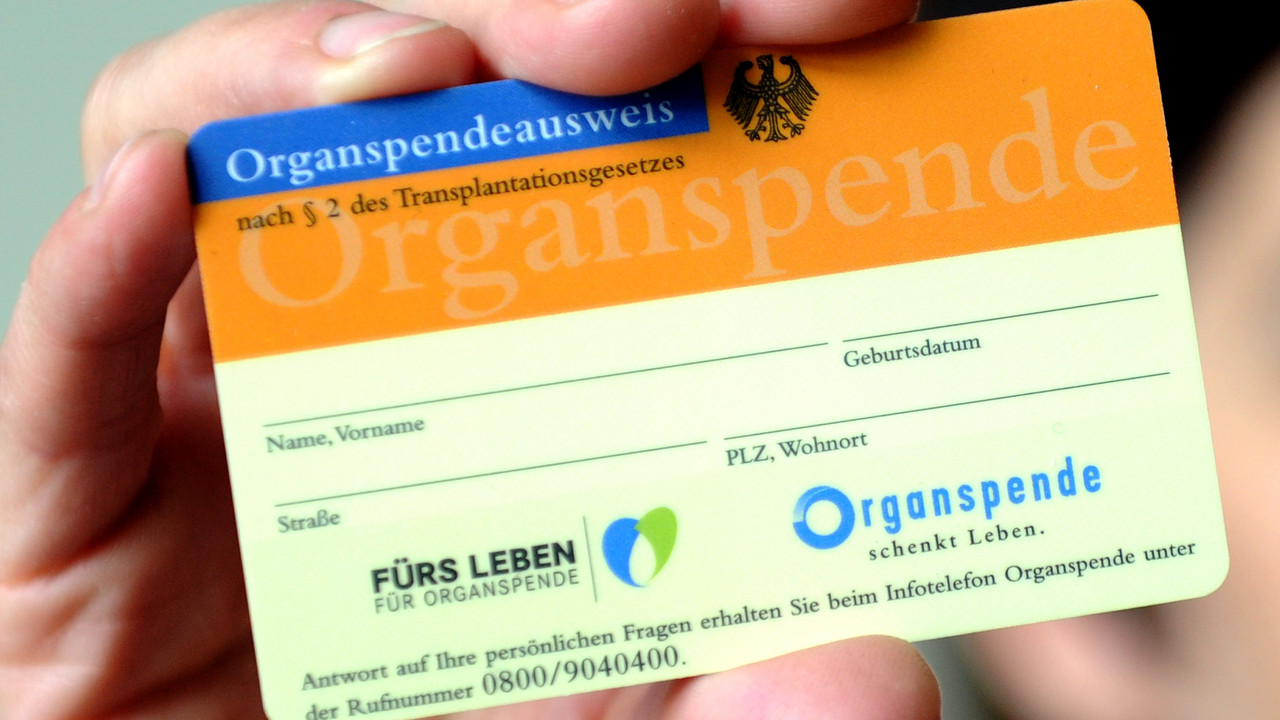 Organspendeausweis