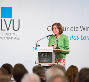 Ministerpräsidentin Malu Dreyer beim LVU-Unternehmertag