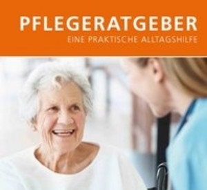 Titelblatt der Broschüre "Pflegeratgeber"